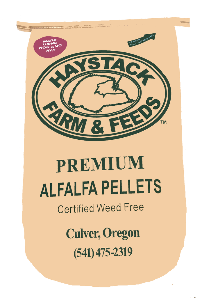 40# Haystack Alfalfa Pellets 1/4"